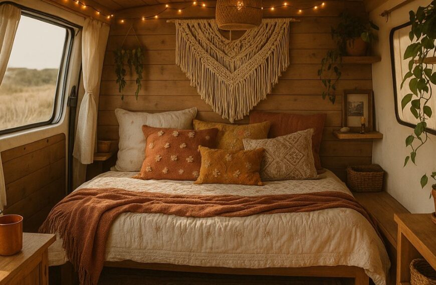 10 Ideas To Turn Your Boho Camper Van Into A Sanctuary