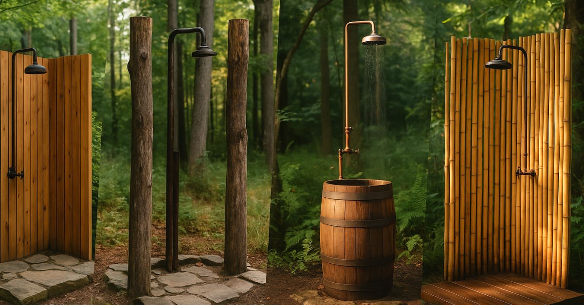 10 Best Ideas for a Wild & Weathered Outdoor Shower